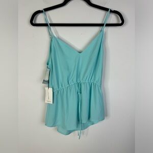 Aritzia Babaton Warren Aqua Sky Blue Camisole Top XXS